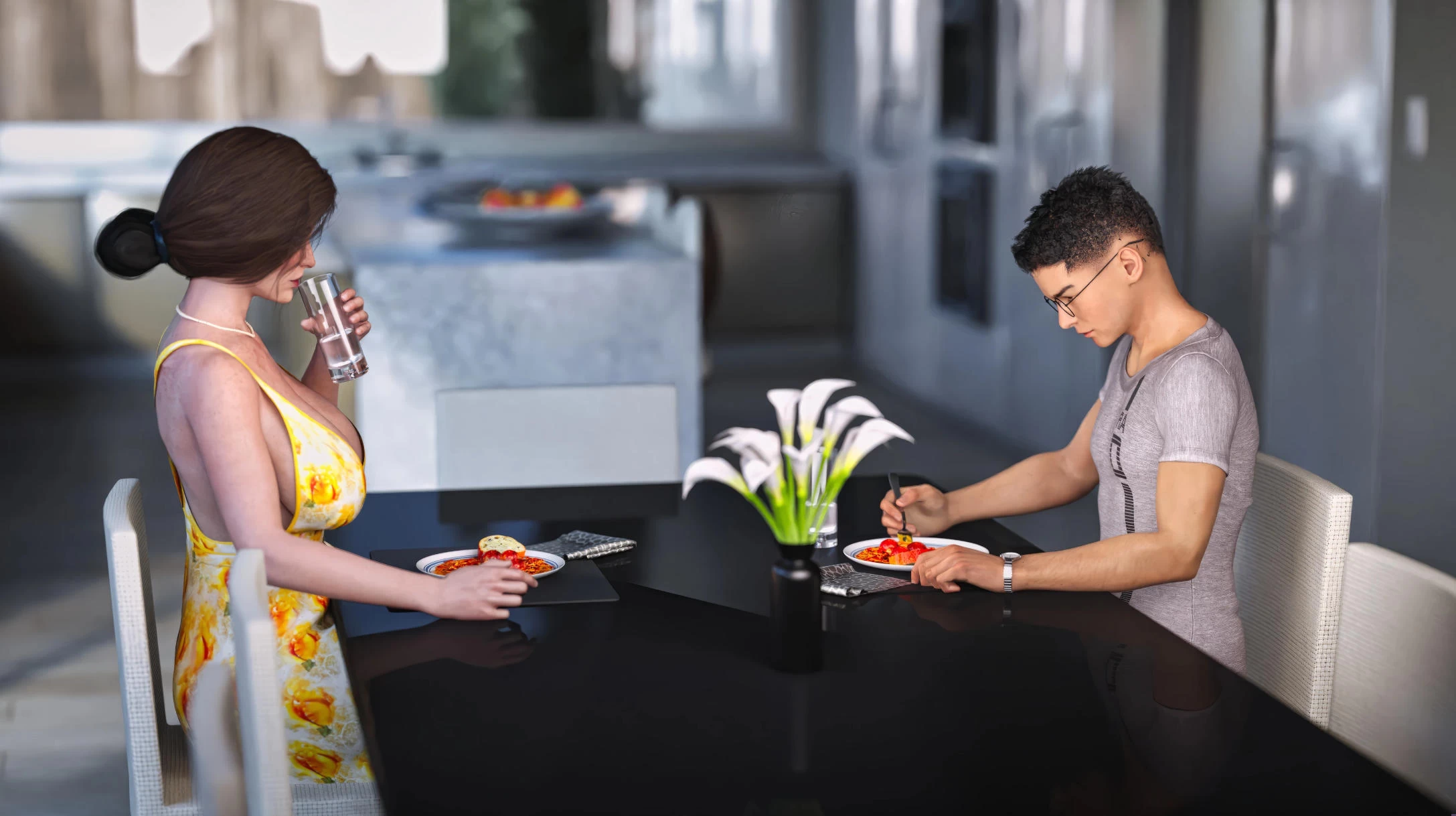 阿菲克森 Affexon v0.35 – 欧美养成模拟器 | 版本更新 | 汉化版下载 | PC插图2