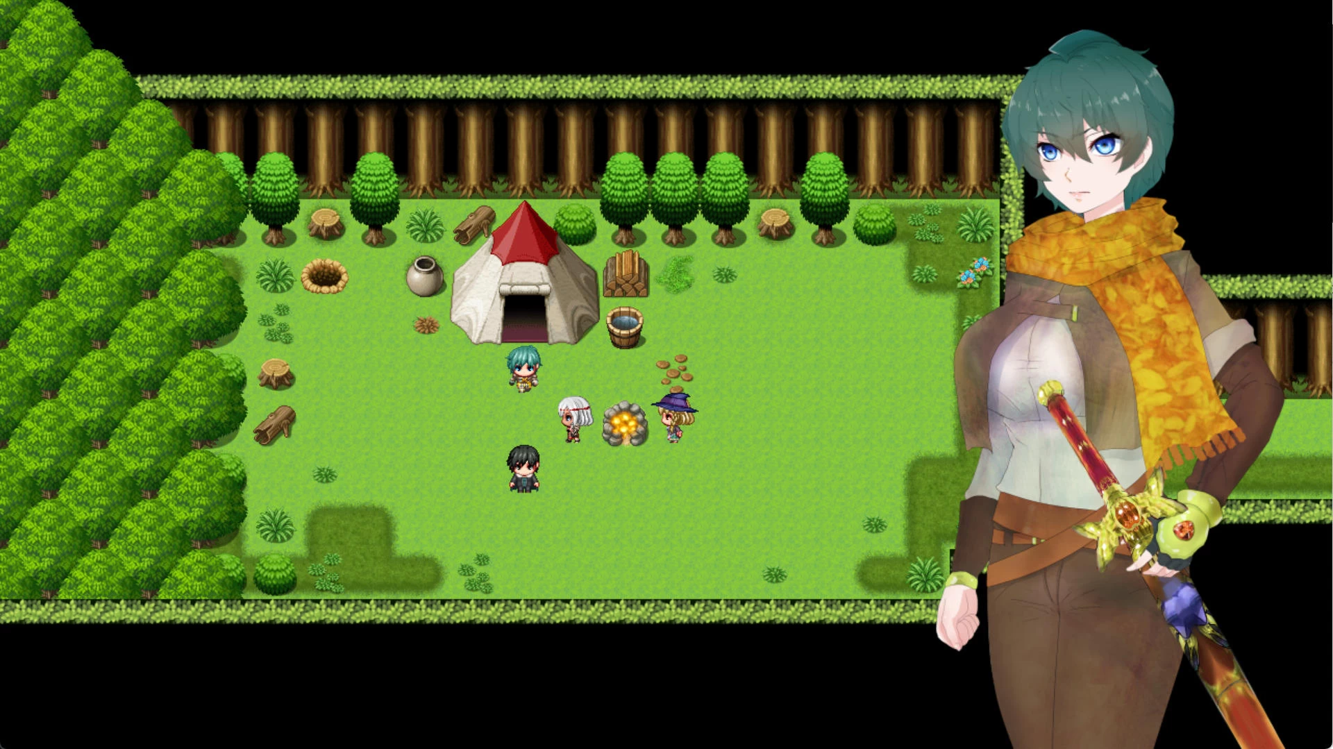 从讨伐魔王开始！无知的姑娘 – 探险勇者小队 | 新游戏 | 汉化版版下载 | PC插图2