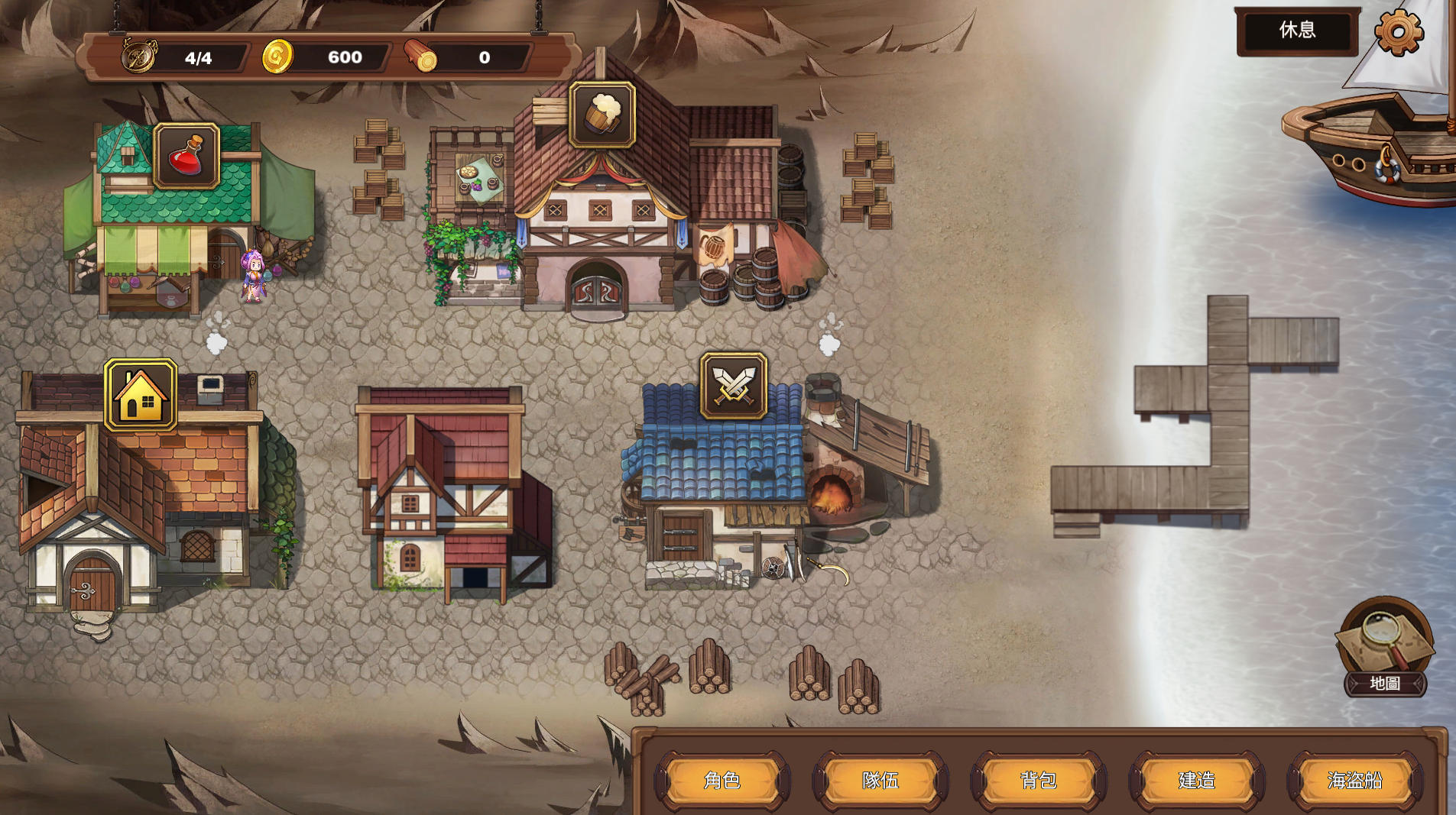 奥斯洛海传说2-霸者诞生 – 海盜王模拟养成 | 新游戏 | 中文版下载 | PC插图2