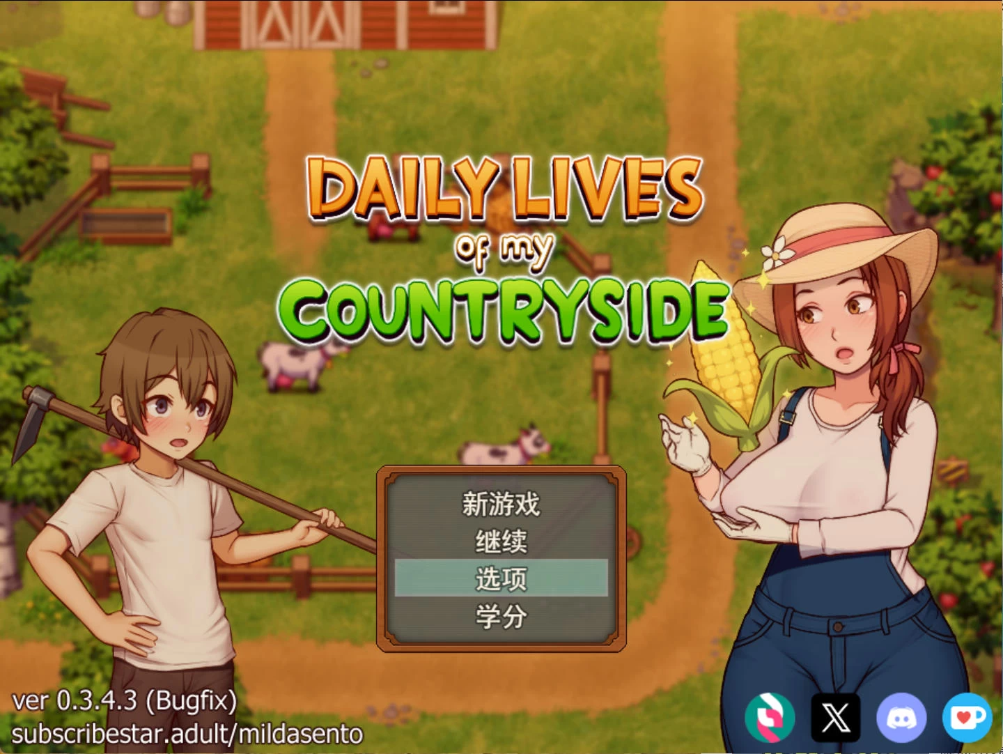 我的乡村日常生活 Daily Livesof My Countryside v0.3.4.3 -2D手绘欧美RPG | 解锁新版本 | 汉化版下载 | PC/Android插图
